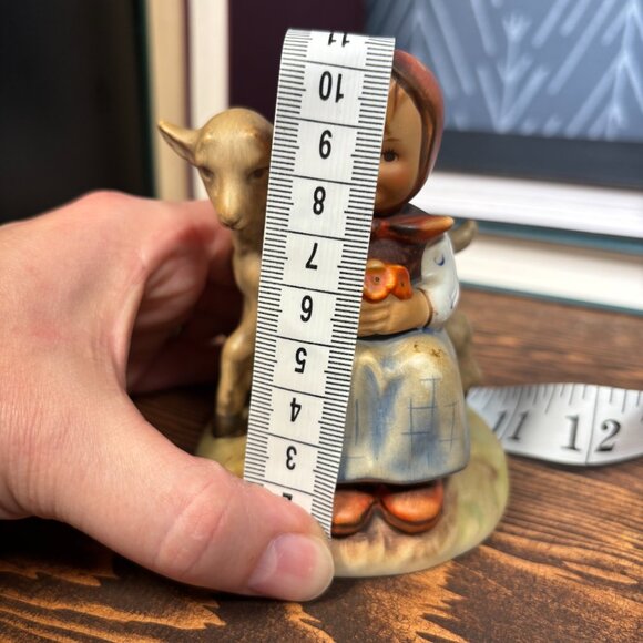 Vintage Hummel Good Friends Figurine 182 with Rare 1950's TMK2 Full Bee Mark - Picture 10 of 12